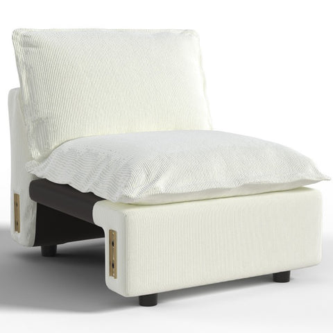 Ainfox Module Sofa Oversized Sectional Sofa White For Living Room