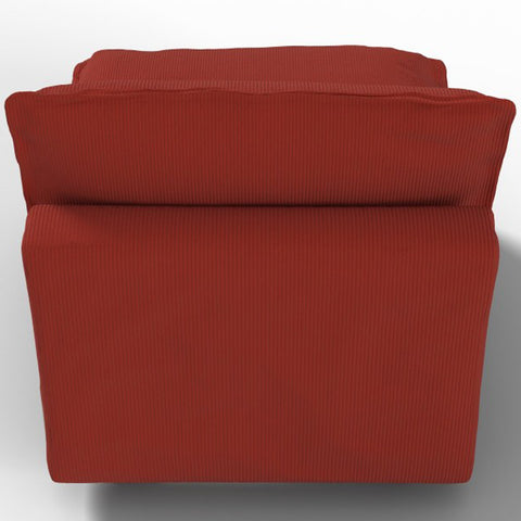 Ainfox Module Sofa Oversized Sectional Sofa Red For Living Room