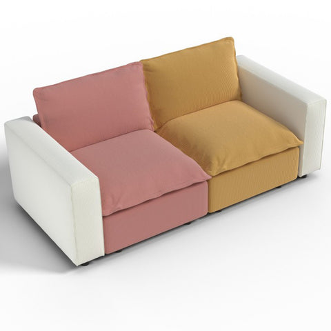 Ainfox 82inch Loveseat Sofa Luxury Sofa For Home,Appartment,Vila