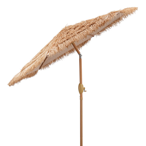 Ainfox 7.5FT Tiki Patio Umbrella Outdoor Table Umbrella