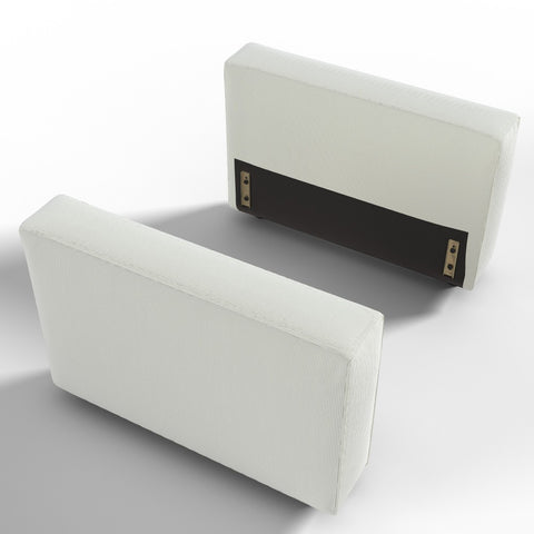 Ainfox Module Sofa Oversized Sectional Sofa Armrest Beige For Living Room