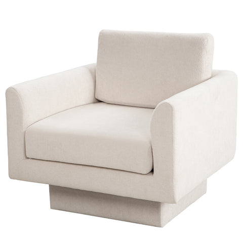 Ainfox Single Sofa Sectional Sofa 360° Swivel Sofa