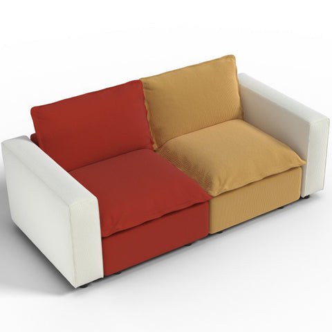 Ainfox 82inch Loveseat Sofa Luxury Sofa For Home,Appartment,Vila