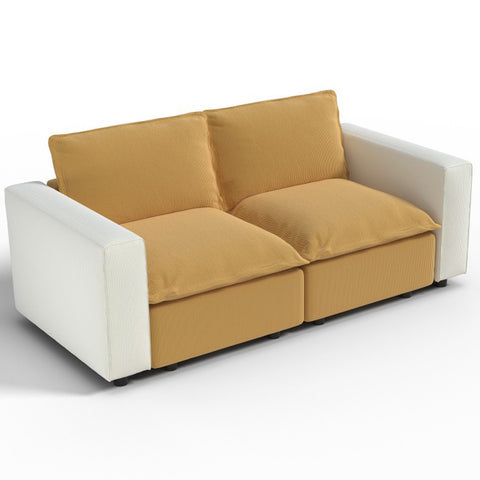 Ainfox 82inch Loveseat Sofa Luxury Sofa For Home,Appartment,Vila