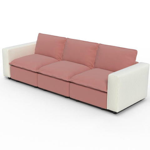 Ainfox 114inch 3-Seat Sofa Luxury Sofa For Home,Appartment,Villa