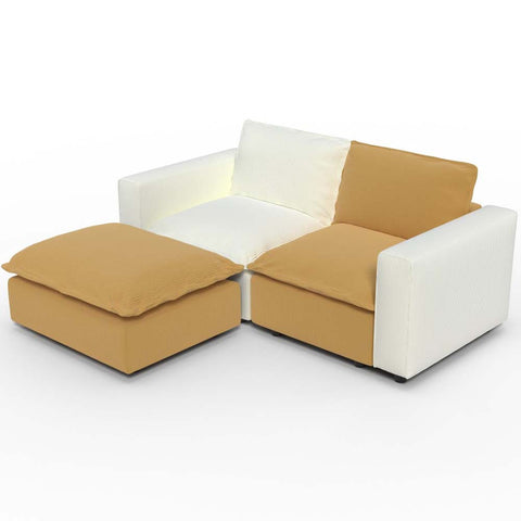 Ainfox L shaped Module Sofa 3 Seats For Living Room,Vila,Apartment