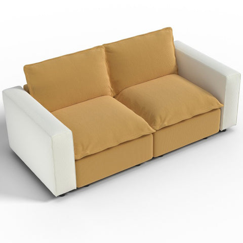 Ainfox 82inch Loveseat Sofa Luxury Sofa For Home,Appartment,Vila