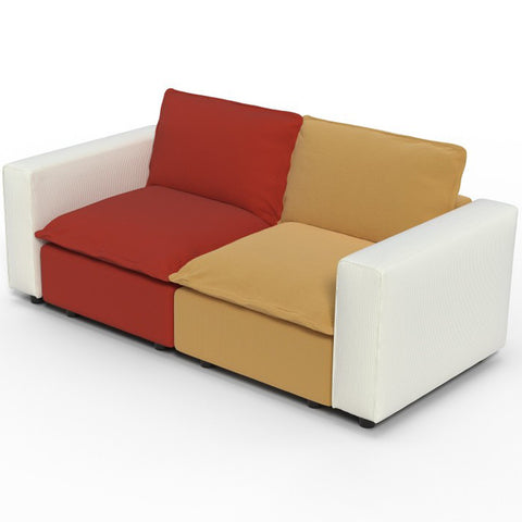 Ainfox 82inch Loveseat Sofa Luxury Sofa For Home,Appartment,Vila