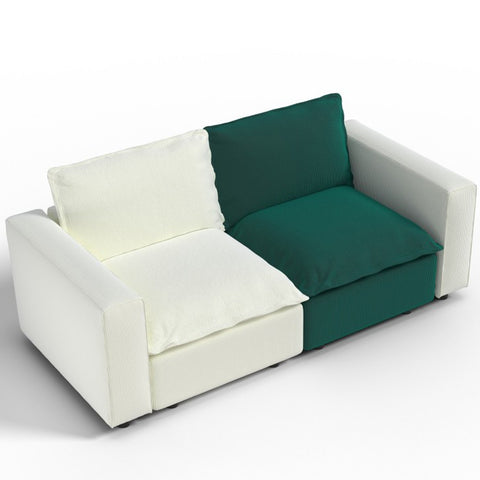 Ainfox Rainbow Module Sofa LoveSeat Colorful Sofa for Living Room