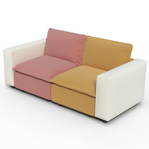 Ainfox 82inch Loveseat Sofa Luxury Sofa For Home,Appartment,Vila