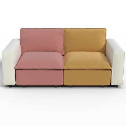 Ainfox 82inch Loveseat Sofa Luxury Sofa For Home,Appartment,Vila