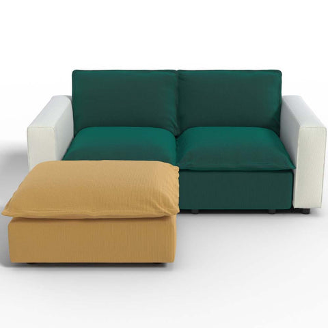 Ainfox L shaped Module Sofa 3 Seats Rainbow Sofa For Living Room,Vila,Apartment