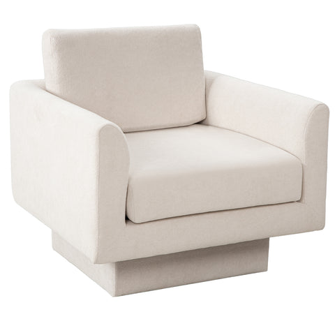 Ainfox Single Sofa Sectional Sofa 360° Swivel Sofa