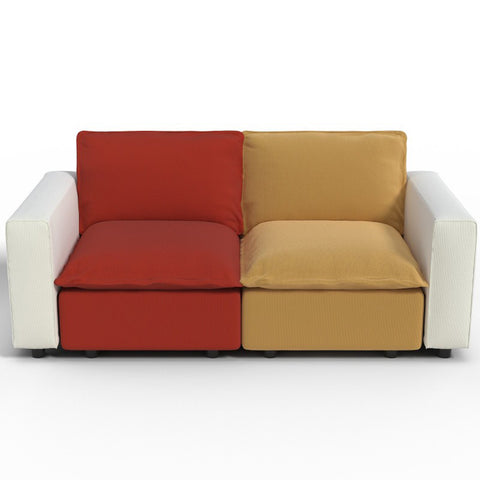 Ainfox 82inch Loveseat Sofa Luxury Sofa For Home,Appartment,Vila