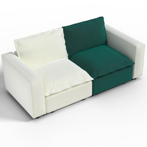 Ainfox Rainbow Module Sofa LoveSeat Colorful Sofa for Living Room