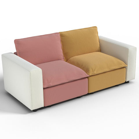 Ainfox 82inch Loveseat Sofa Luxury Sofa For Home,Appartment,Vila