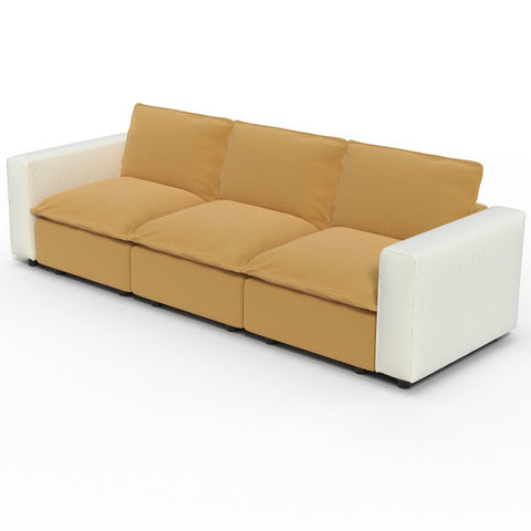 Ainfox 114inch 3-Seat Sofa Luxury Sofa For Home,Appartment,Villa