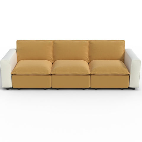 Ainfox 114inch 3-Seat Sofa Luxury Sofa For Home,Appartment,Villa