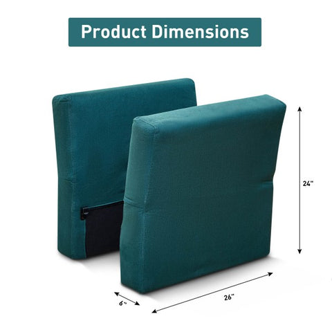 Ainfox 2-Sofa Armrest Modular Sectional Sofa Couch, Convertible Sofa Couch with Storage