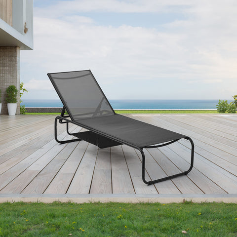 Ainfox 2 pcs Patio Lounge Chair Outdoor, Pool Lounge Chairs