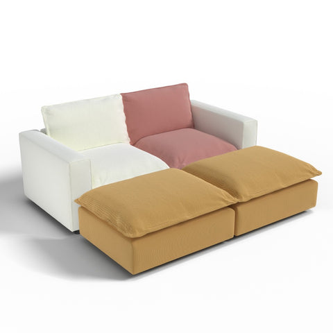 Ainfox Module Sofa Oversized Sleeper Sofa Bed For Salon,Living Room,Vila,Study