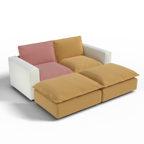 Ainfox Module Sofa Oversized Sleeper Sofa Bed For Salon,Living Room,Vila,Study