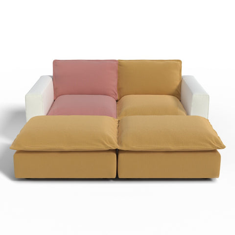 Ainfox Module Sofa Oversized Sleeper Sofa Bed For Salon,Living Room,Vila,Study