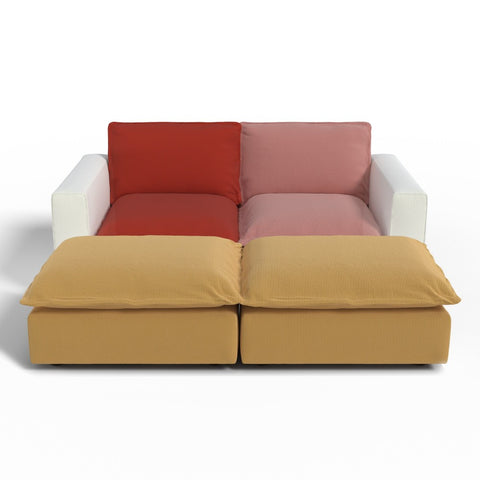 Ainfox Module Sofa Oversized Sleeper Sofa Bed For Salon,Living Room,Vila,Study