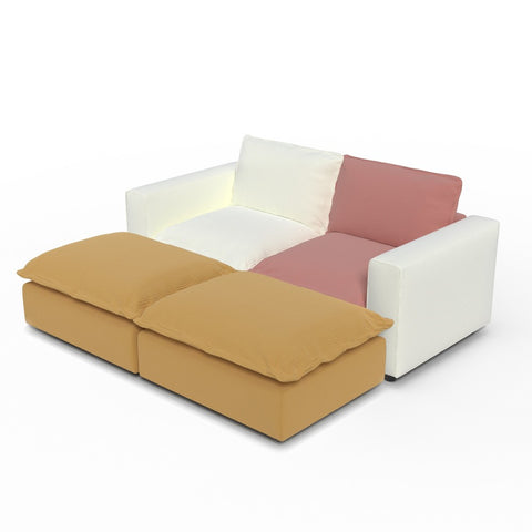Ainfox Module Sofa Oversized Sleeper Sofa Bed For Salon,Living Room,Vila,Study