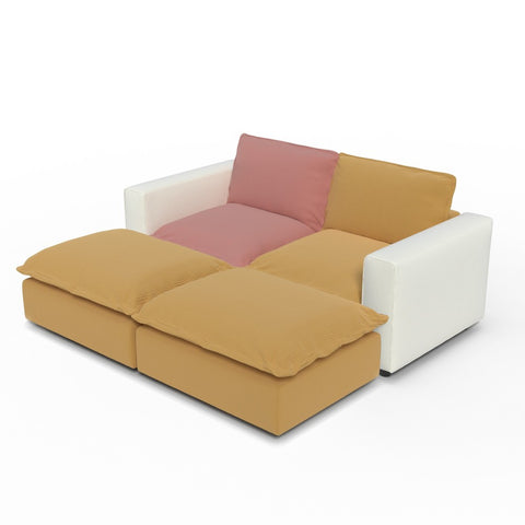 Ainfox Module Sofa Oversized Sleeper Sofa Bed For Salon,Living Room,Vila,Study