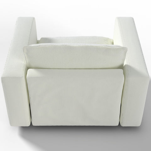 Ainfox Module Sofa Oversized Single Sofa With Armrest Beige For Living Room