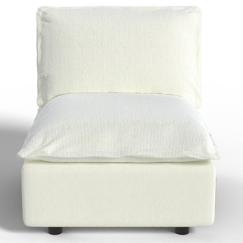 Ainfox Module Sofa Oversized Sectional Sofa White For Living Room
