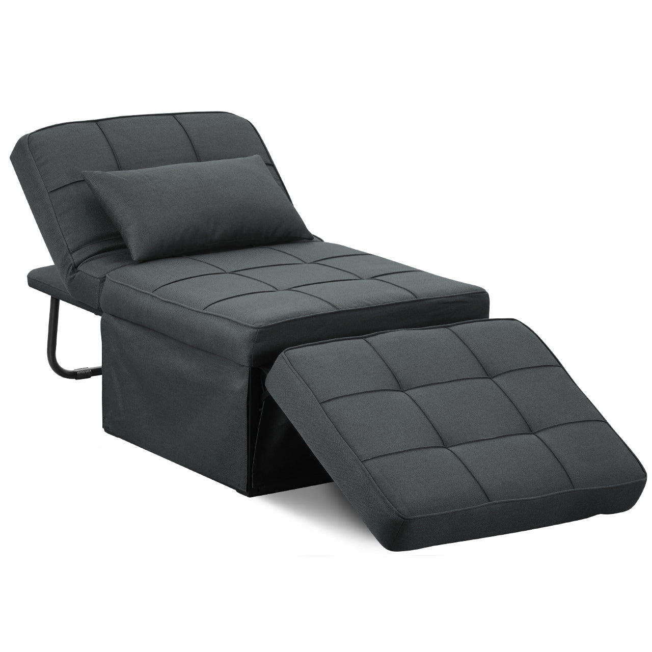 71inch Convertible Sofa Bed Blue 4 1 Folding Sofa