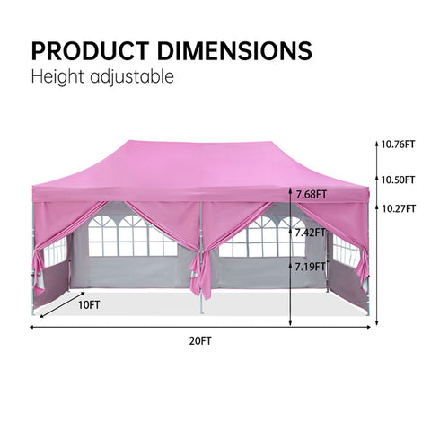 Replace Parts Canopy Frame For 10FT X20FT Canopy-Only Frame Include