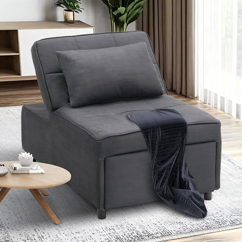 Anifox Recline Sofa Bed Sleeper Chair for Living Room, Small Apartments and Office