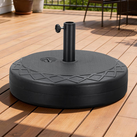 Ainfox Heavy‑Duty Patio Umbrella Base, Multi‑Style Weighted Umbrella Stand for Outdoor, Lawn, Garden & Backyard