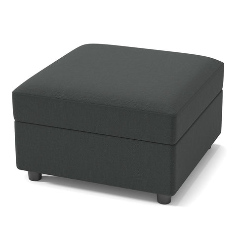 Ainfox Modular Sectional Sofa Ottoman with Storage Seat Convertible Sectional Couch