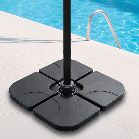 Ainfox Heavy‑Duty Patio Umbrella Base, Multi‑Style Weighted Umbrella Stand for Outdoor, Lawn, Garden & Backyard