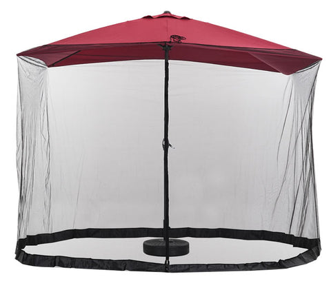 7.5-11 FT Patio Umbrella Mosquito Net,