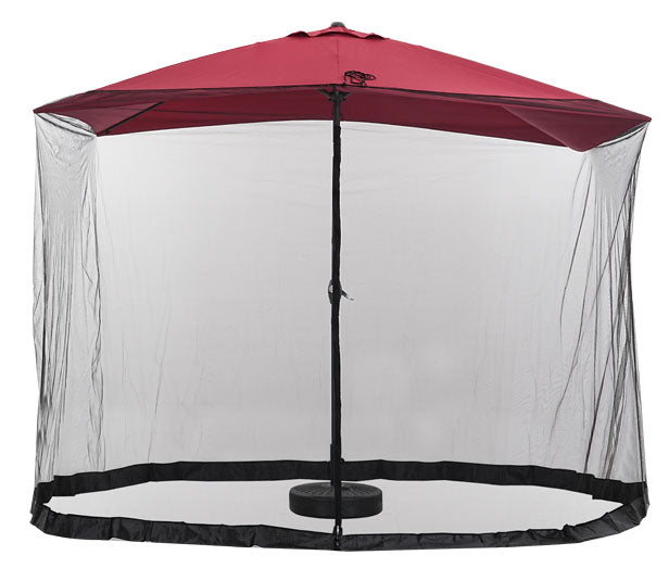 7.5-11 FT Patio Umbrella Mosquito Net,