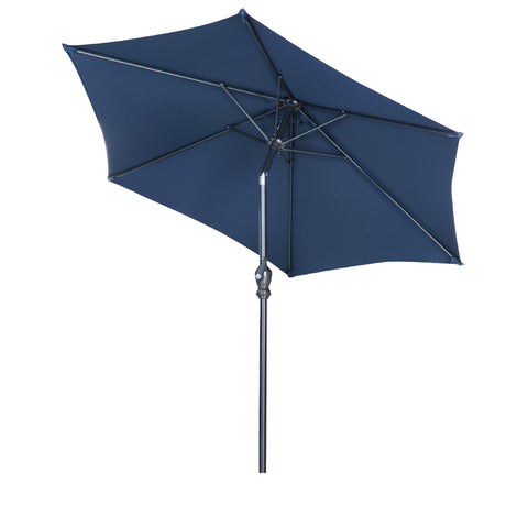 Ainfox 7.5FT/9FT Patio Umbrella Outdoor Table Umbrella,Market Umbrella with Push Button Tilt and Crank