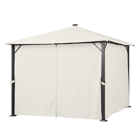 Replace Ainfox Sidewalls Beige for 10'x10' Pop up Canopy Tent or Gazebo,