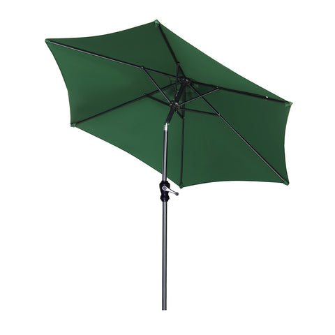 Ainfox 7.5FT/9FT Patio Umbrella Outdoor Table Umbrella,Market Umbrella with Push Button Tilt and Crank