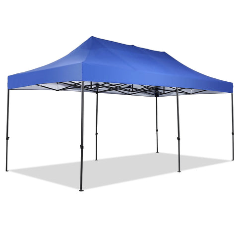 Ainfox 10x20 Heavy Duty Pop up Canopy Tent, Outdoor Instant Folding Gazebo with Wheeled Bag, Waterproof UV Protection Shade for Events