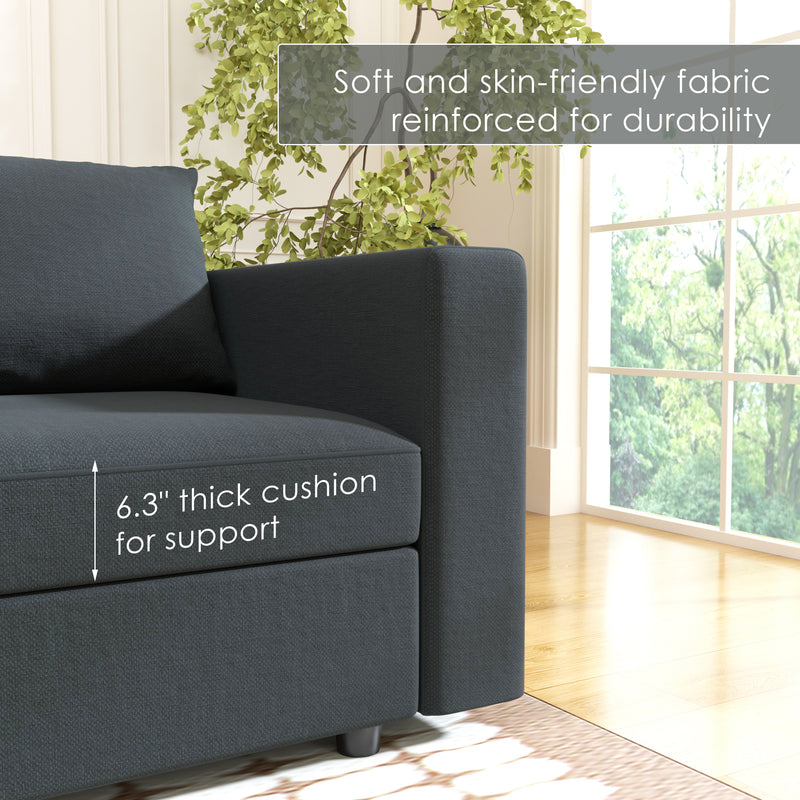 Ainfox Module Sectional Sofa Single Sofa Chair For Home Office