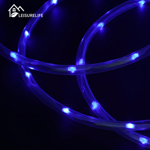 LEISURELIFE Indoor Outdoor Waterproof LED Strip Lights Rope Lights Decorative Lighting Kit