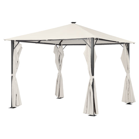 Replace Ainfox Sidewalls Beige for 10'x10' Pop up Canopy Tent or Gazebo,