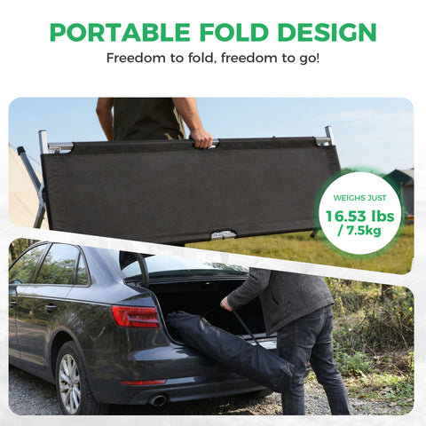 Ainfox camping cot camping bed