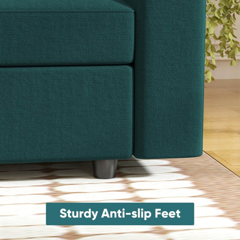 Ainfox Single Chair Sofa Modular Sectional Sofa Couch With Storage