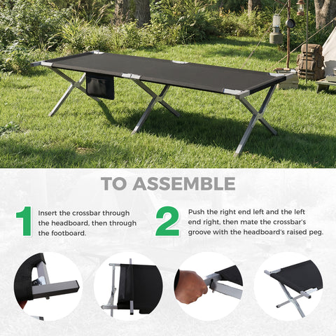 Ainfox camping cot camping bed